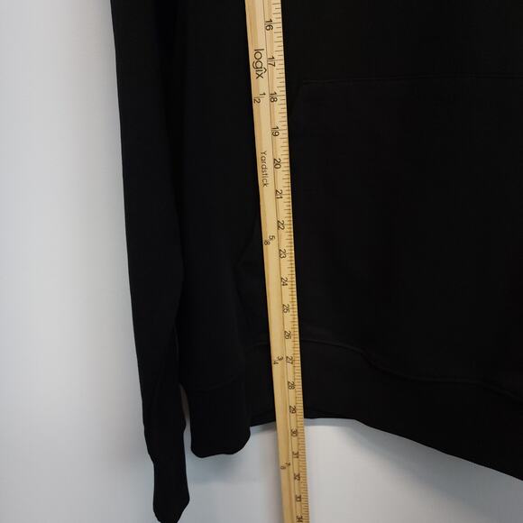 Goodee x Kotn Hoodie Size L Black Relaxed Fit 100% Cotton Urban Street Luxe Cali - Picture 11 of 16